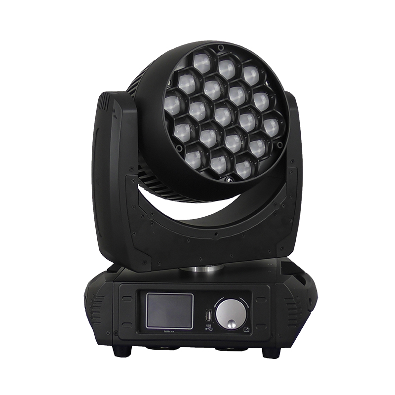 19颗15W LED摇头染色灯